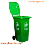 Thùng rác 120L nhựa HDPE, giá rẻ, giao hàng tận nơi. Call 0963838772