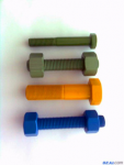 Stud Bolt With A193 B7 , A194 2H PTFE Coated