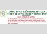 CTY CP KIỂM ĐỊNH AN TOÀN THIẾT BỊ CÔNG NGHIỆP THÀNH PHỐ