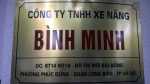 Công Ty TNHH Xe Nâng Bình Minh