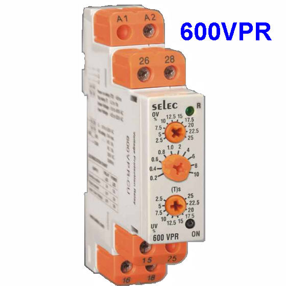 Rơ le bảo vệ pha,áp 600VPR