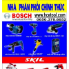 Các loại Dụng cụ cầm tay BOSCH chính hãng, VATA, TRACTEL, HOREX,...dành cho Xây Dựng, Cơ khí, Công Nghiệp