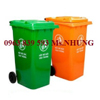 Thùng rác nhựa hdpe, thùng rác công cộng 100L-120L-240L-660L