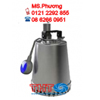 Bơm chìm thoát nước Inox DR-STEEL 75T 0.75 KW