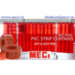 Màn nhựa PVC chắn tia lửa hàn, hồ quang điện, cảnh báo nguy hiểm