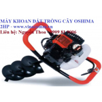 Máy khoan đất oshima 2hp