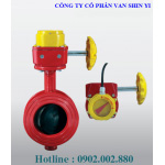 Van bướm tín hiệu (O & S  Butterfly valve) Shin Yi Đài Loan DN50, DN65, DN80, DN100, DN125, DN150, DN200, DN250, DN300