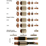 Phụ kiện cắt palsma hypertherm Max 200- PCA 200T/200M