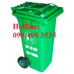 Thùng rác  nhựa 120 lít - 240 lít