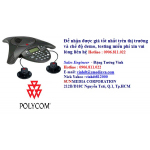 Thiết bị điện thoại hội nghị Polycom phục vụ phòng họp trực tuyến