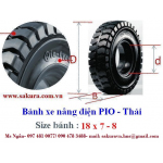 Bánh xe nâng 18x7-8 hãng PIO Thailand- Ngân 097 481 0077