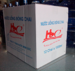 Nước tinh khiết H2O - Loại thùng 500ml