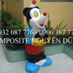 Thùng rác hình chuột Micky