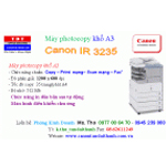 Máy photocopy ir 3235 giá tốt nhất, hàng có sẵn giao hàng tận nơi, hậu mãi tốt