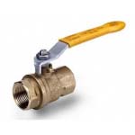 Ball valve, Brass, size 1/2