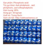 Axit photphoric ( h3po4 85% giá rẻ Hà Nội