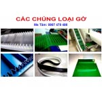 các loại gờ dán lên băng tải