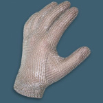 Manulatex Wilco Chainmail Stainless Steel Gloves 7.5cm Cuff