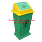 Thùng rác nhựa HDPE nắp bập bênh