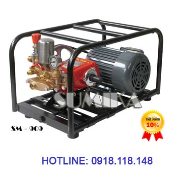 Máy phun rửa áp lực SUMIKA-SM 909