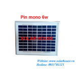 Tấm pin năng lượng mặt trời mono 6W