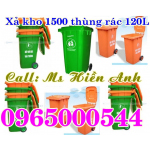 Thùng rác nhựa HDPE có nắp giá rẻ