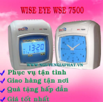 MÁY CHẤM CÔNG THẺ GIẤY WISE EYE WSE 7500D VÀ 7500A