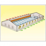 làm mát và thông thóang nhà xưởng cty cosaco