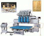 Máy Router CNC 4 đầu