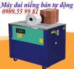 Máy đóng đai niềng thùng, máy đóng dây đai nhựa Đài Loan