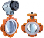 Van bi van bướm chống ăn mòn Xomox - Xomox lined valve