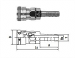 Khớp nối nitto, khớp nối nhanh nitto, khớp nối hơi khí gas đầu cái đuôi chuột 20SH