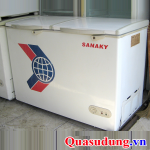 Bán tủ đông Sanaky cũ 400 lít VH-405W , 2 ngăn đông mát, nắp dở