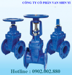 Van cổng mặt bích ty chìm tay quay (Gate valve,  Van cửa, Van chặn, Van 2 chiều) Shin Yi Đài Loan  DN50, DN65, DN80, DN100, DN125, DN150, DN200, DN250, DN300, DN350, DN400, DN450, DN500, DN600, DN700, DN800