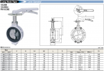 VAN BƯỚM THÂN NHÔM ĐĨA INOX KITZ