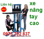 Cung cấp XE NÂNG TAY CAO tiêu chuẩn châu Âu, XE NÂNG BÁN TỰ ĐỘNG, XE NÂNG ĐIỆN, XE QUA ĐỔ PHUY,cực rẻ (lh  0975 792 837)