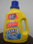 Nước giặt Sun - New Plus Oxi 2,21 lít (42 lần giặt), Xuất xứ: Mỹ