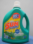 Nước giặt Sun - Mountain Fresh w/bleach 3,46 lít (65 lần giặt), Xuất xứ: Mỹ