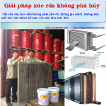 GIẢI PHÁP SÚC RỬA HỆ THỐNG LÀM MÁT MÁY NÉN KHÍ