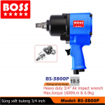 Súng vặn bulong 3/4inch BOSS BS-3800P