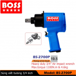 Súng vặn bulong 3/4inch BOSS BS-2700P