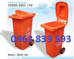 Bán thùng đựng rác công nghiệp, thùng rác môi trường, thùng rác 100L.