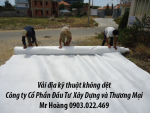 Vải địa kỹ thuật không dệt ART, VNT, TS, HD ...