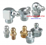 Đầu vú mỡ công nghiệp giá rẻ của Đức - Hydraulic-Type Grease Nipples, Vú bơm mỡ loại thẳng, vú mỡ loại cong