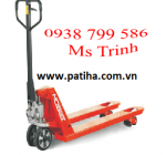 Xe nâng tay inox, xe nâng tay gắn cân, xe nâng tay kéo pallet 2500kg....... hàng chính hãng