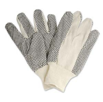 Găng tay vải phủ hạt nhựa - Cotton Polka Dot Gloves