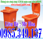 thùng rác công cộng 120 lít, 240 lít Gọi 0985 349 137