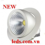 Đèn led âm trần xoay