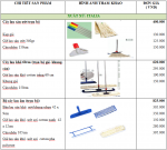 Dụng cụ thiết bị làm sạch