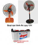 Quạt sạc Bình Ắc Quy 12V